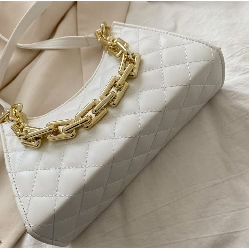 Ladies Mini Shoulder & Hand Bag - White