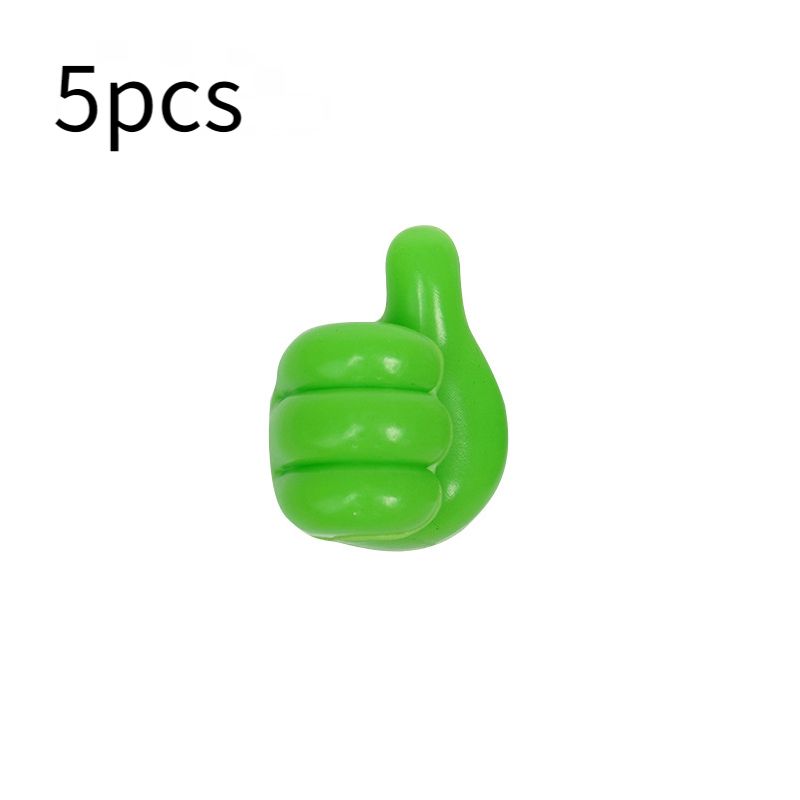 5-Pack Multi-Function Thumb Hook Wire Organizer