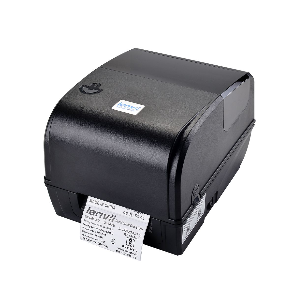 3822i 4in/120mm Barcode Printer Thermal/Thermal Transfer Label Barcode Printer Label Maker