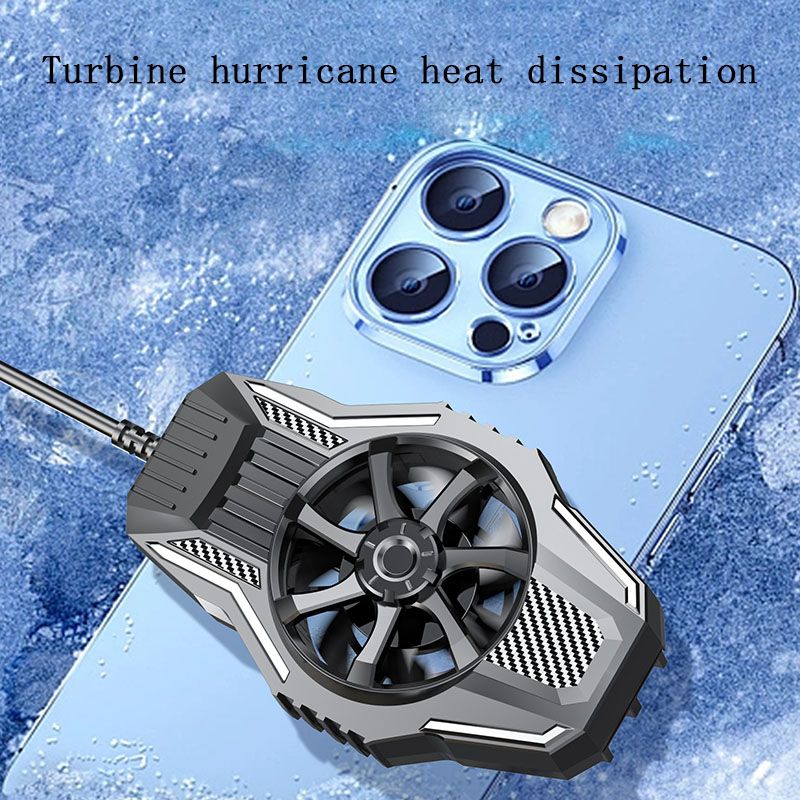 Phone Cooler, Cellphone Radiator With Cooling Fan