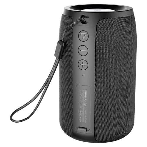 Zealot Waterproof S32 Outdoor Bluetooth Speaker - Black