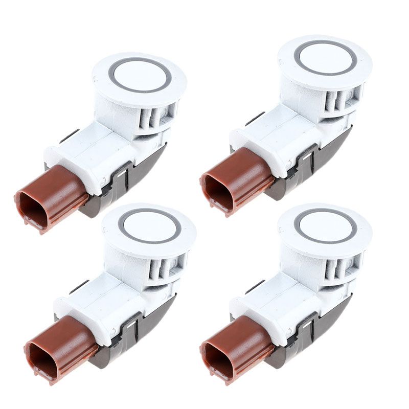 4 PCS Black Color Parking Aid Assist Sensor PDC Sensor For