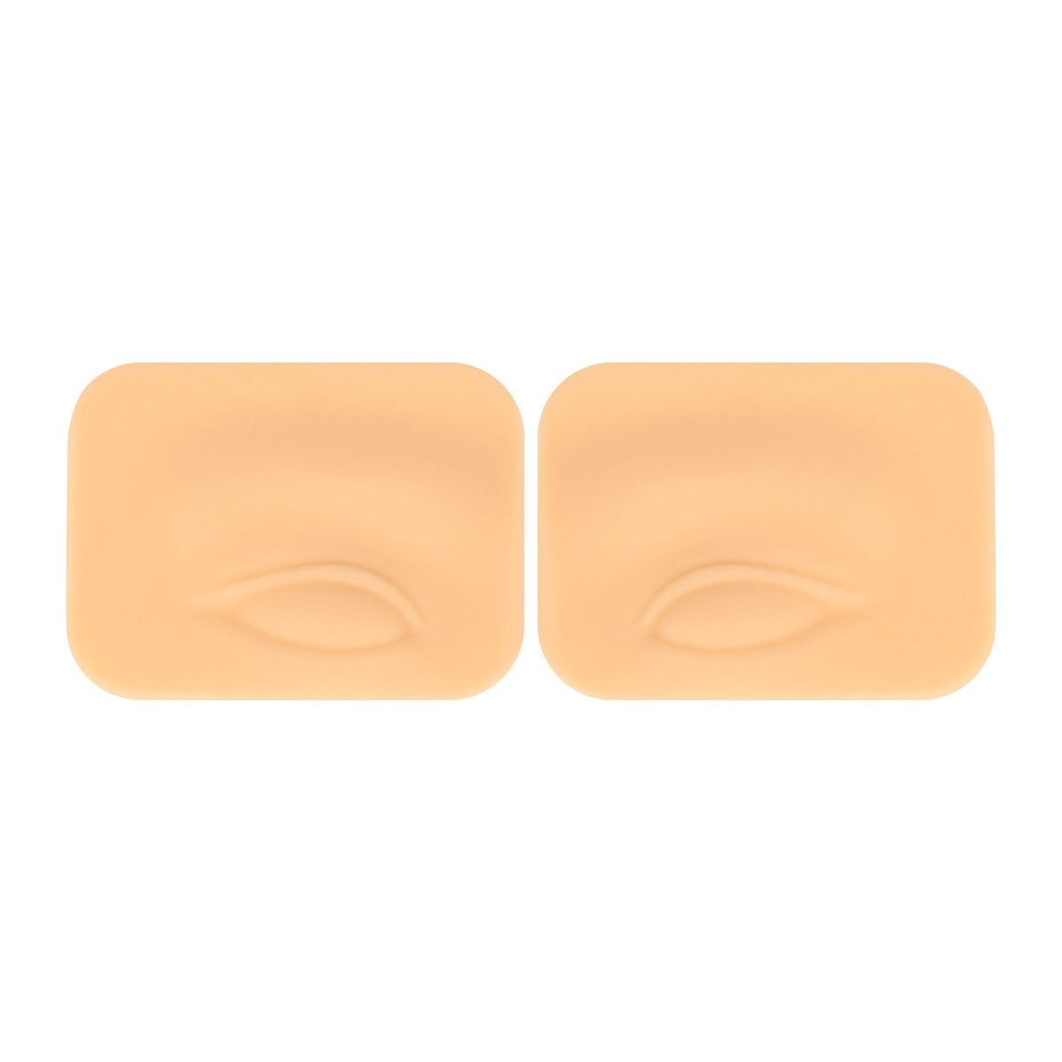 1 Pair Double-sided Three-dimensional Silicone Eyebrow