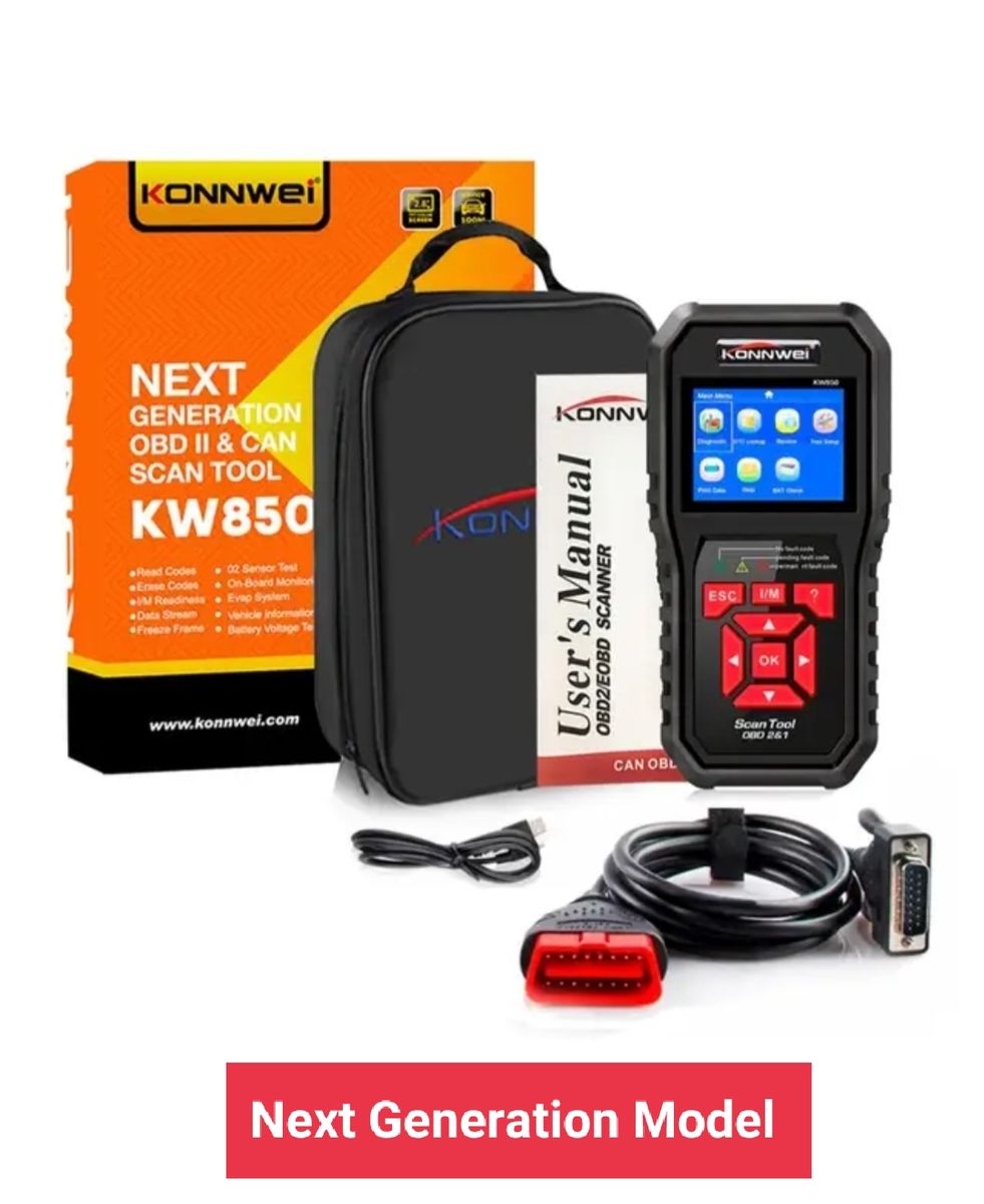 KW850 OBD2 AUTO CAR SCANNER -NEXT GENERATION MODEL