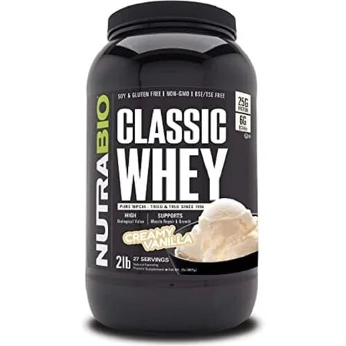 Whey Protein Powder Vanilla- 25g Of Protein Per Scoop- 2lb