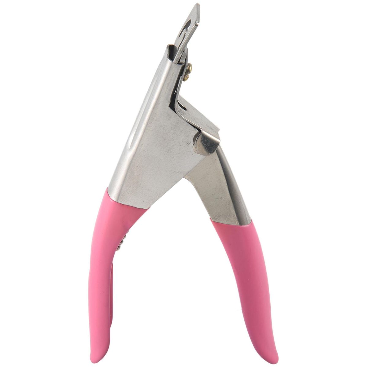Nail clippers for nails and acrylic nails easy to use pink