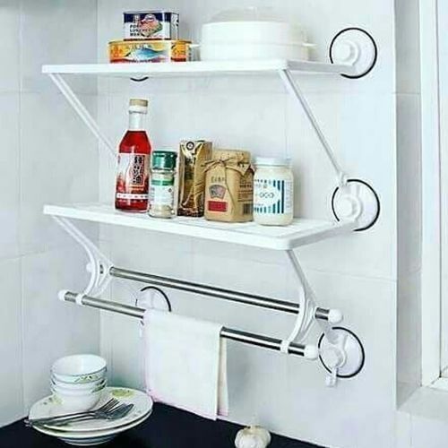 Quality Double Layer & Rods Shelf
