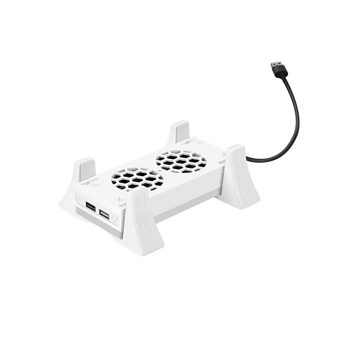 Vertical Stand with Dual Cooling Fans for 3 Gear Adjustment Holder with Color Light