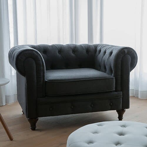 Chesterfield Chair - Black