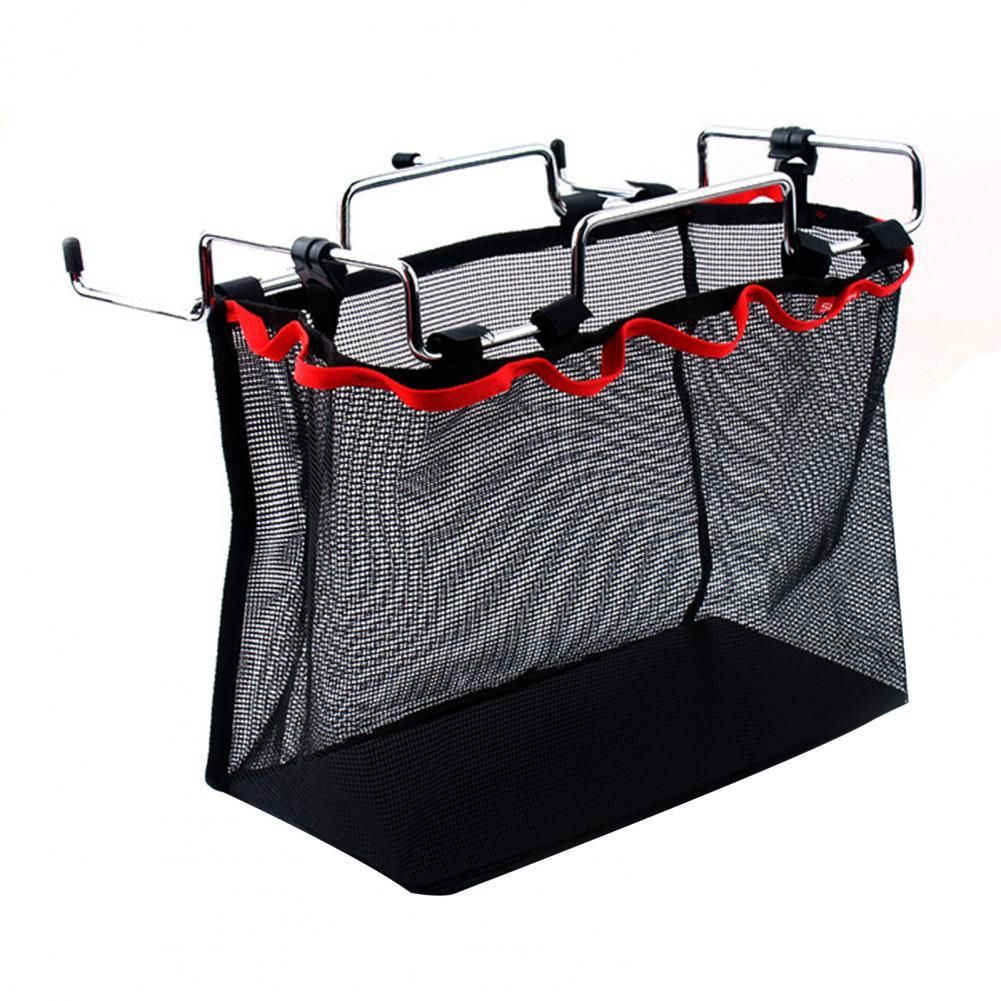 Outdoor Picnic Camping Barbecue Portable Utensils Storage Mesh Bag Organizer