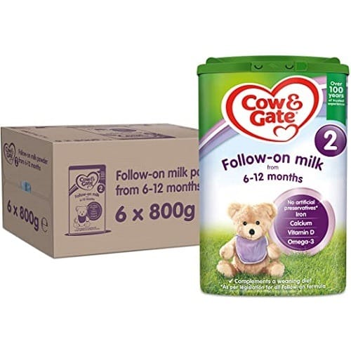 2 Follow-on Milk From 6-12 Months, Pack Of 6