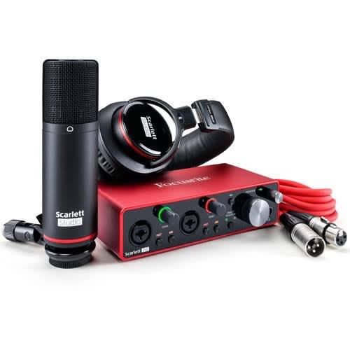Scarlett 2i2 Studio 3rd Gen Usb Audio Interface Bundle