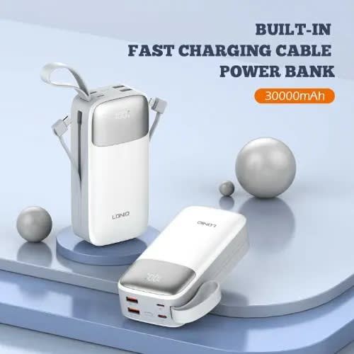 Led Digital Ultra Long Battery Duration Power Bank - -30000mAh