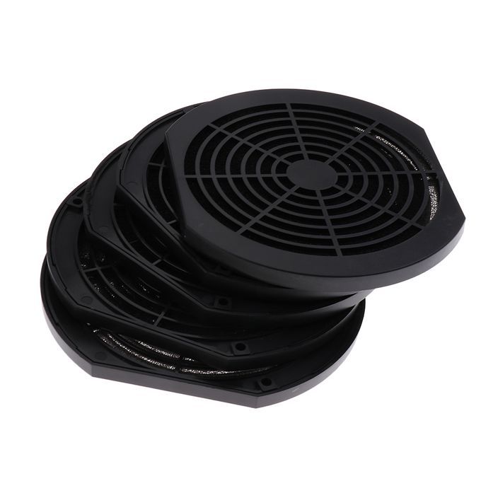 5x Dust Resistant 17cm Case Cooler Fan Dust Filter Cover Grill For