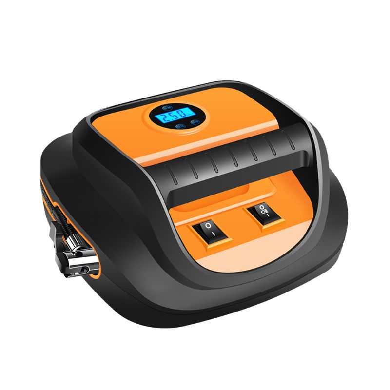 Portable Car Air Pump 12V Automobile Tire Fast Inflator Mini Electric Auto For Car LED Digital Display Air Compressor