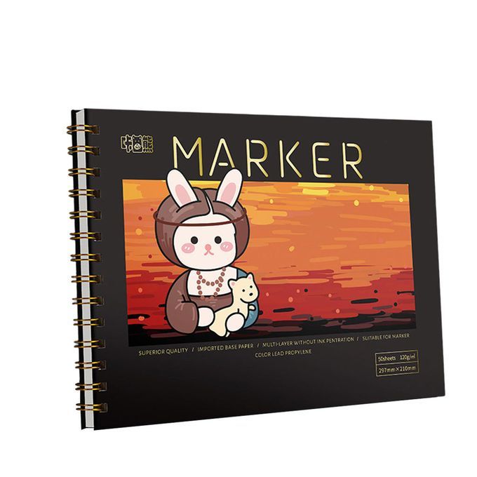 120GSM 50 Sheets Sketchpad Tearable Firm Sketch Book A4 11.4&times;8.3inch