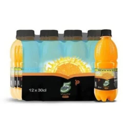 5 Alive Pulpy Orange Juice - 30cl &times; 12pcs