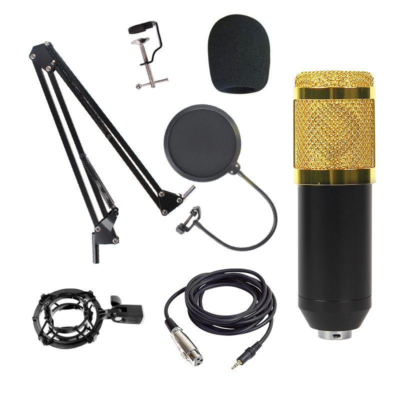 BM 800 Professional 3.5mm Audio Condenser Studio Microphone