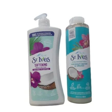 body Lotion 621ml & Body Wash 650ml