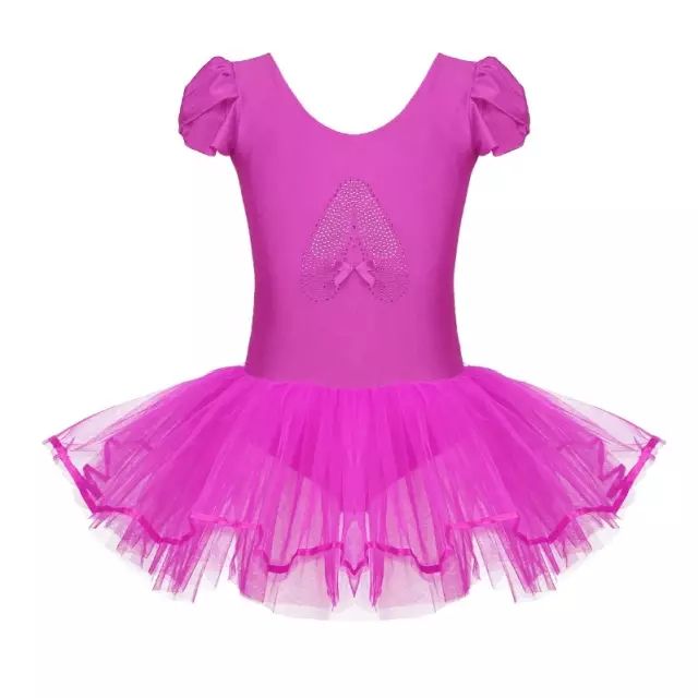 Ballet Dress -  Fuchsia Pink Colour