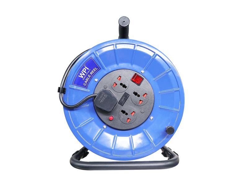 4 Way Heavy Duty Cable Reel Extension -50 Metres