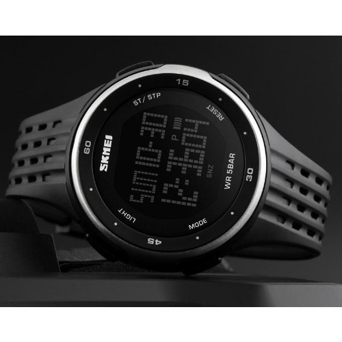 Men's Led Sport Rubber Strap Wrist Watch