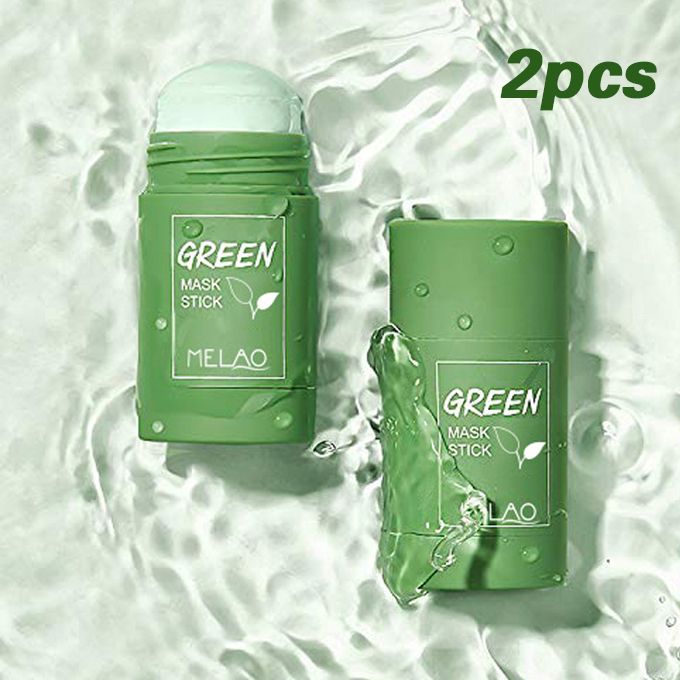 2 IN 1 Green Mask Stick For Oil Control On Face