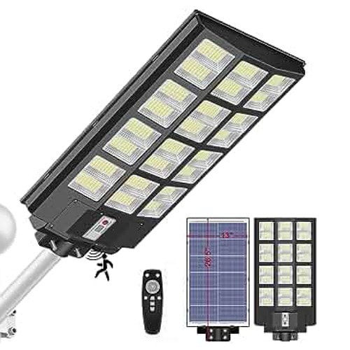 All In One Integrated 1000watt Solar Street Light+ Pole