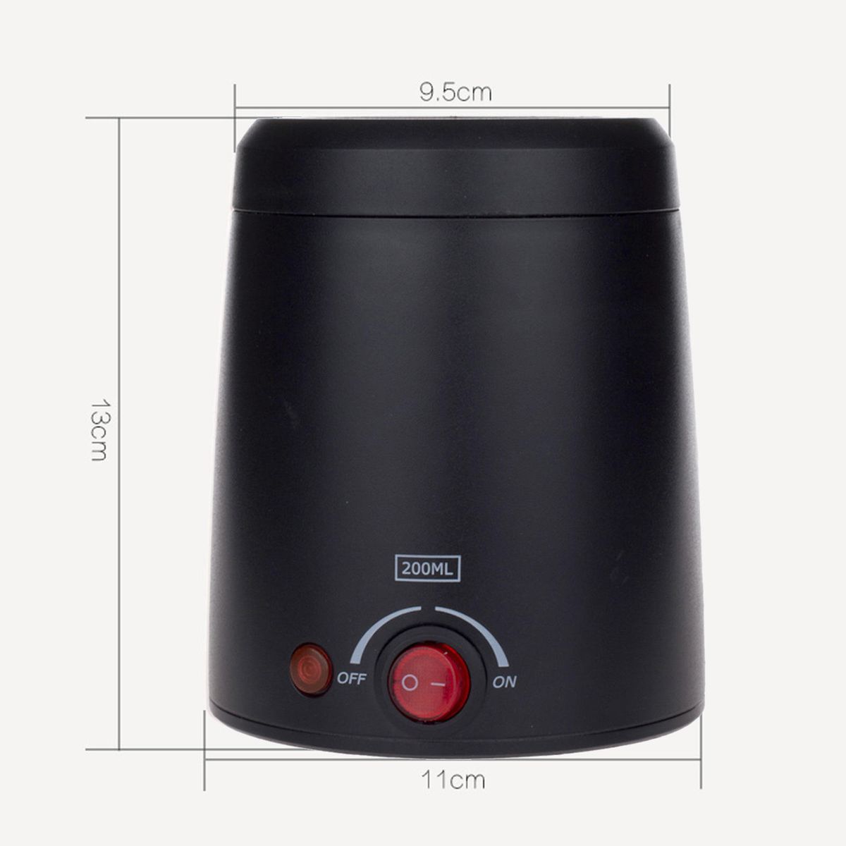 Melting Pot Machine Hair Removal Women Men Salon Accs Easy To Black