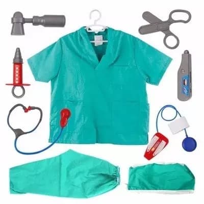 Kid's Medical Doctor Costume Set
