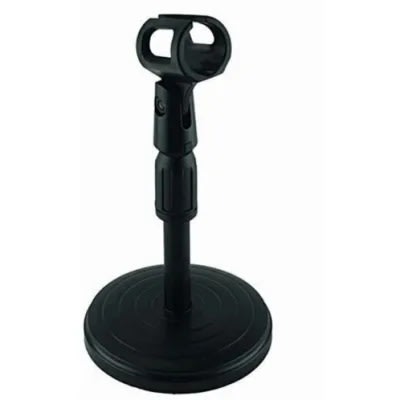 Table Microphone Stand With Desktop Round Base