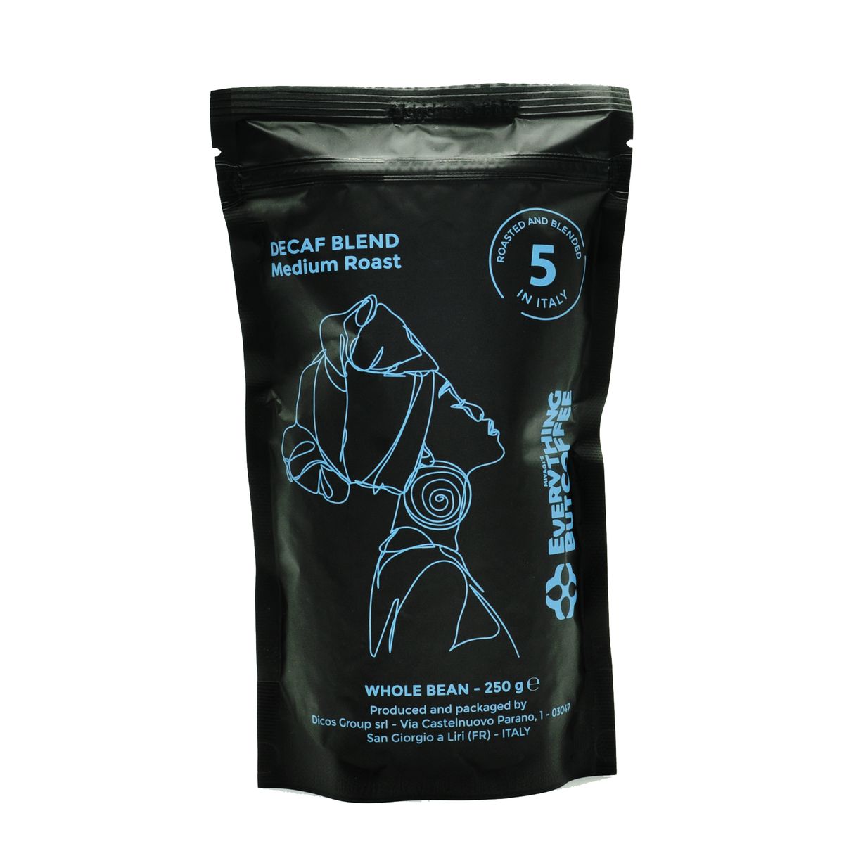 EBC BLUE Decaf 250g Coffee Beans