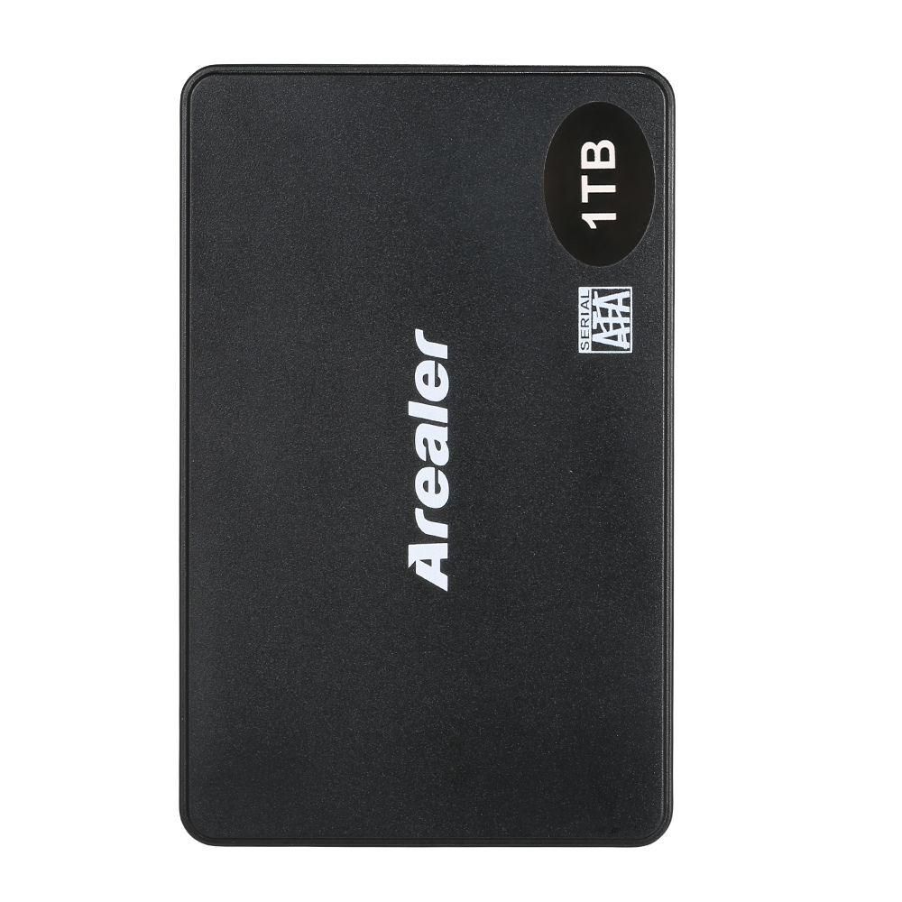 Arealer 1TB USB3.0 High-speed Portable Hard Disk 2.5 inch SATA Mobile Hard Drive High-speed Transmission for PC Laptop