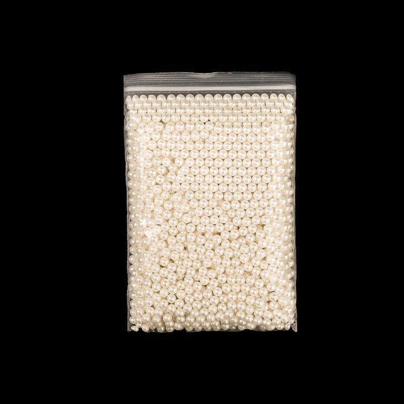 Simple transparent acrylic square pen holder student desktop finishing storage box with cover makeup brush eyebrow pencil storage bucket bag of white pearls