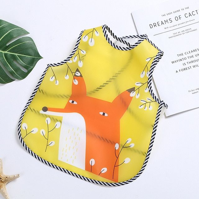 2pcs New Waterproof EVA Baby Bibs