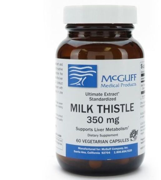 Milk Thistle, 350mg, Ultimate Extract&reg;, 60 Capsules/Bottle