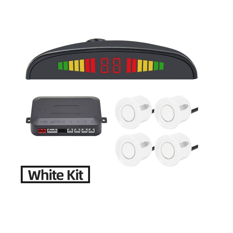 Car Parktronic Automatic LED Parking Sensor With 4 Sensor