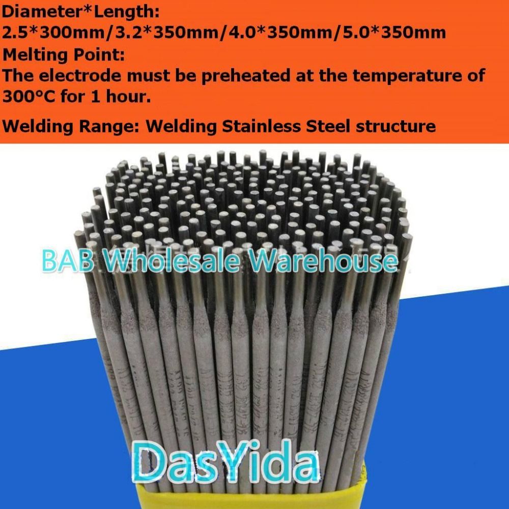 15 Pcs Stainless Steel Electrode Welding Electrodes Rods Sticks A102 2.5mm 3.2mm 4.0 Mm For Welding Stainless Steel Structure