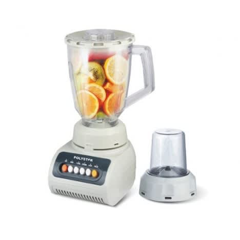 2-in-1 Blender And Grinder With Copper Motor - 1.5L - 400W
