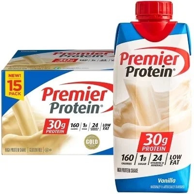 Premier Protein Shake - Vanilla - 325ml - 15 Bottles