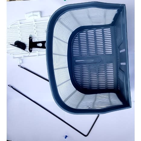 Bicycle Pvc Basket With Full Set Spares