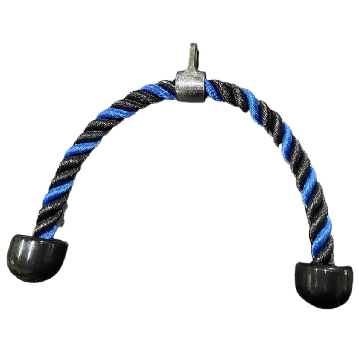 Triceps Tension Rope Muscle Training Push Pull Down Cord Blue