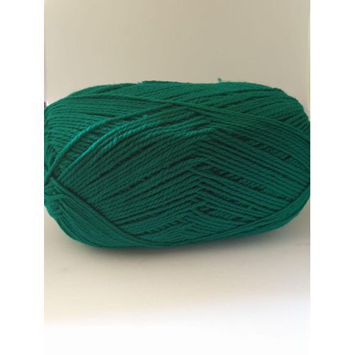 KNITTING/ CROTCHET WOOL AND YARN (GREEN)- 16 PIECES