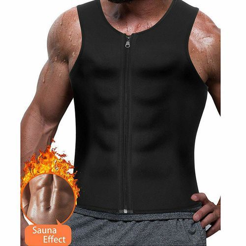 SHAELYN 2019 Mens Slimming Body Shaper Weight Loss Vest SHA