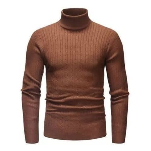 Turtle Neck - Brown