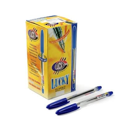 Ball Point Pens - Blue - 50 Pieces