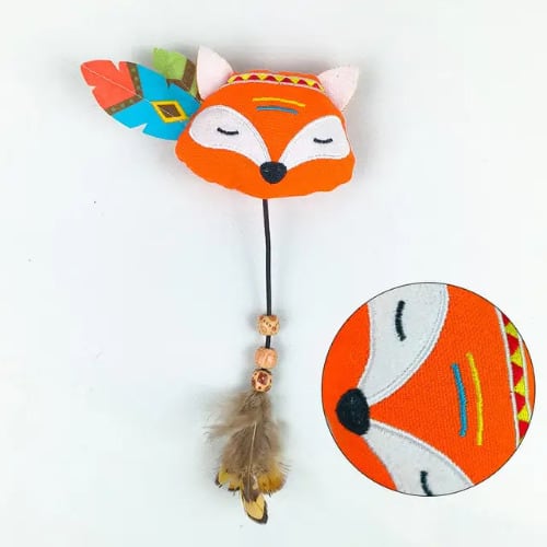TD Cat Plush Animal Shaped Fox Toy