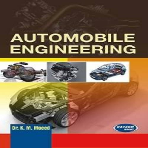 Automobile Engineering By K. M. Moeed