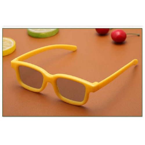 45/135 Degree Linear Polarization Children 3d Glass With Case - Yellow