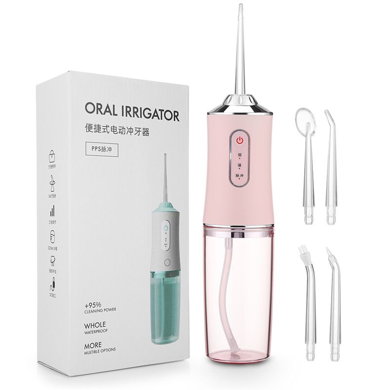 Portable Dental Oral Irrigator Water Flosser Mouth Cleaning